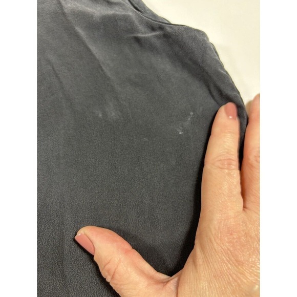 Anine Bing Sleeveless Shift Dress Black XS Overlay Layered - Picture 10 of 11